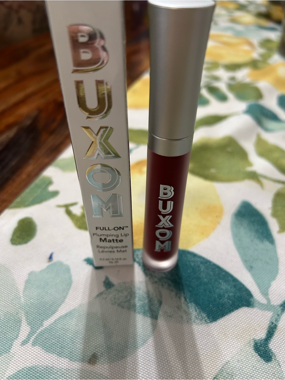 Buxom Full-On Plumping Matte Lipstick - Deep Berry Red